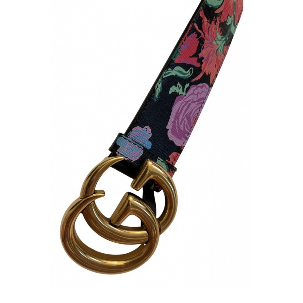 Gucci floral limited edition marmont Belt 95cm